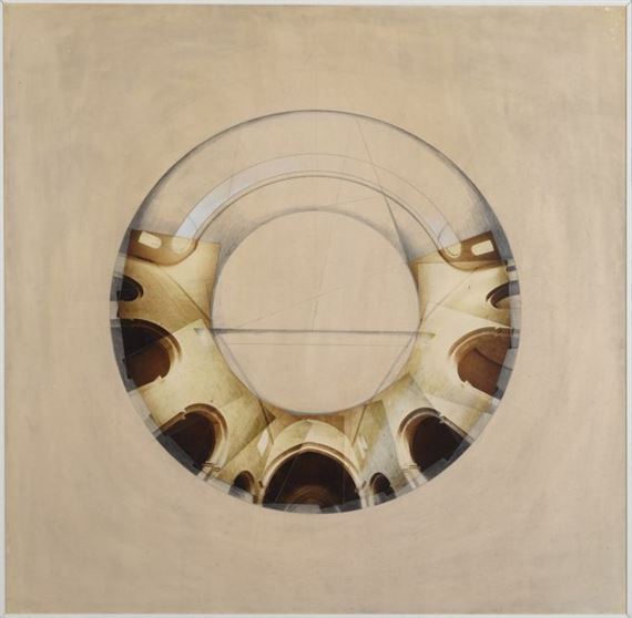 born 1941 SÉNANQUE by Jan Dibbets, 1980-1981