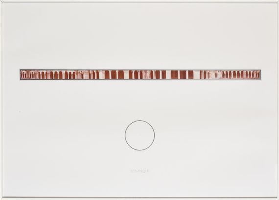 born 1941 SÉNANQUE by Jan Dibbets, 1980-1981