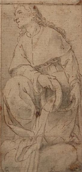 Allegory of water Pen and brown ink - Lorenzo Garbieri