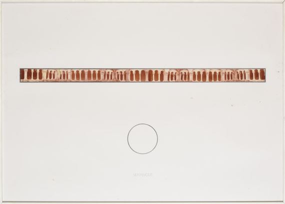 born 1941 SÉNANQUE by Jan Dibbets, 1980-1981