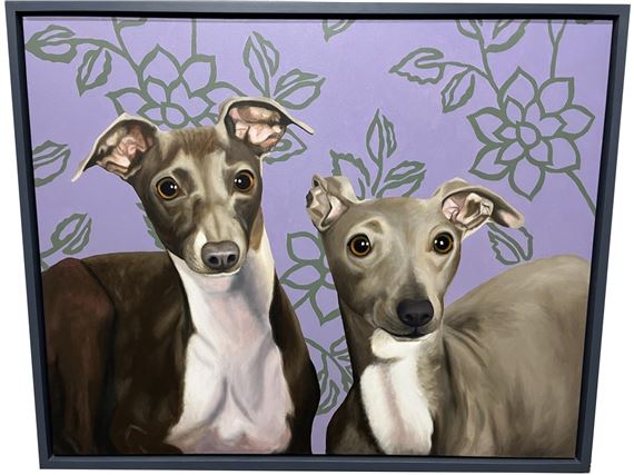 Jessie & Joan by Paula Zimmerman, dated 2012