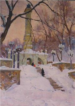 Monument under the snow - Vladimir V. Artemenko