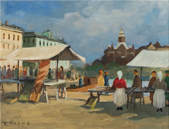 Näkymä Kauppatorilta - Kauko Talpo