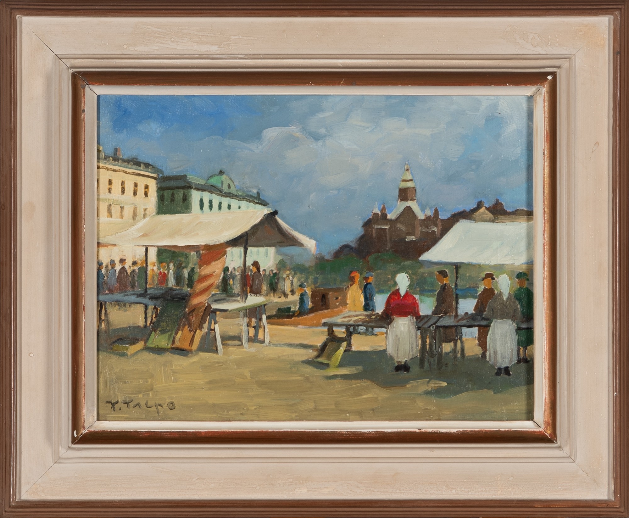 Kauko Talpo | Näkymä Kauppatorilta | MutualArt