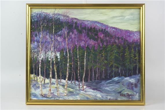 530. ÅKE MELIN (1938), olja på duk - Åke Melin