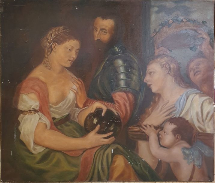 After Titian, Allegory by Titian, 1958