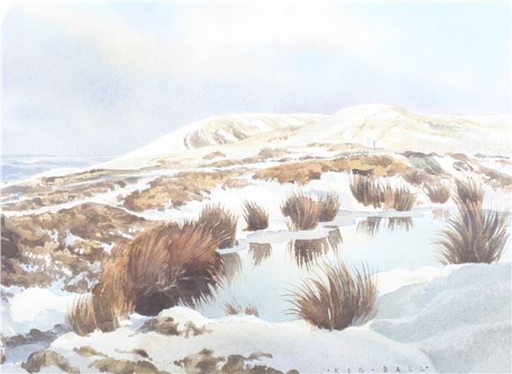Reg Ball | Snowy landscape, Northumberland (20th Century) | MutualArt