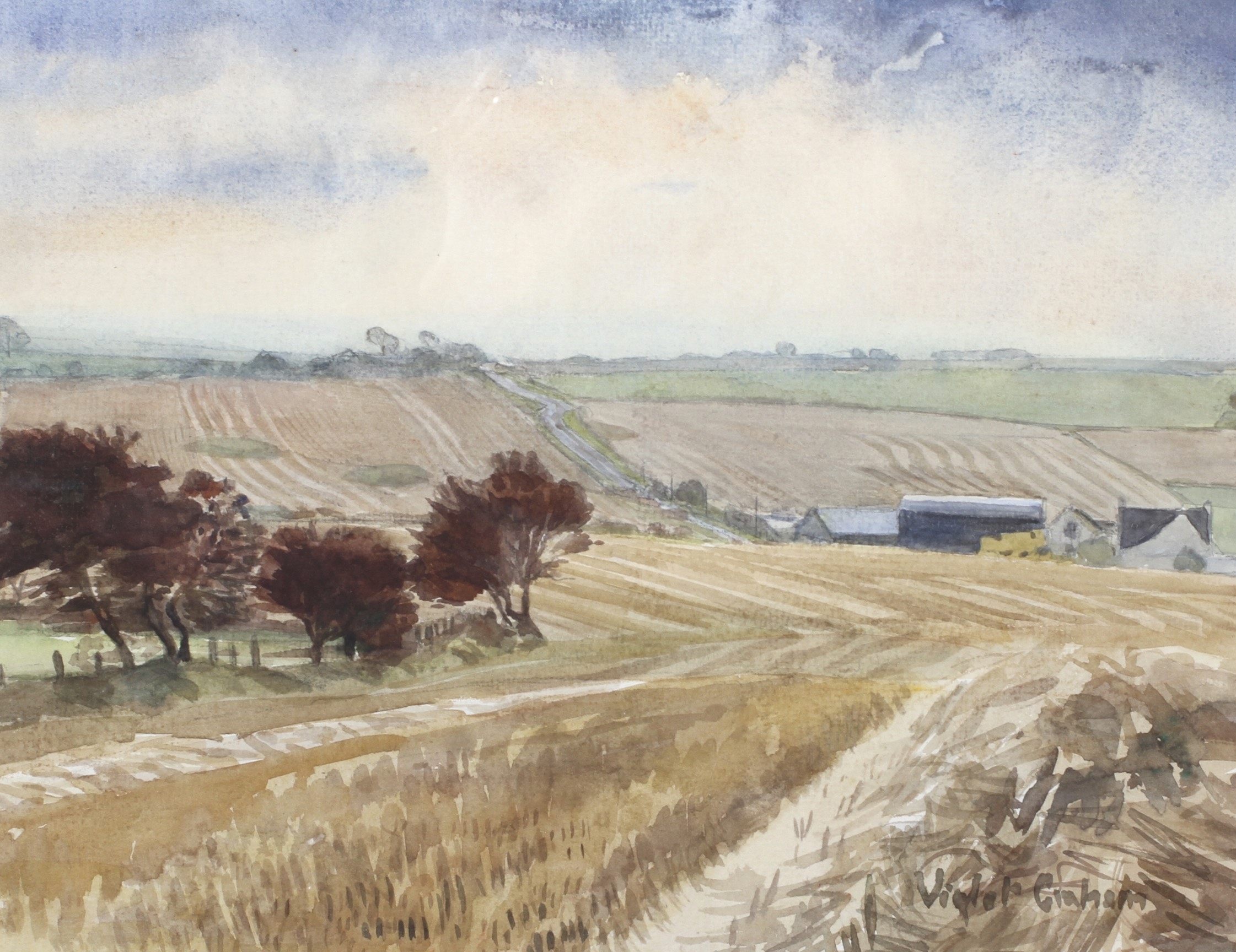 Violet Graham | a pair of watercolours (20th Century) | MutualArt