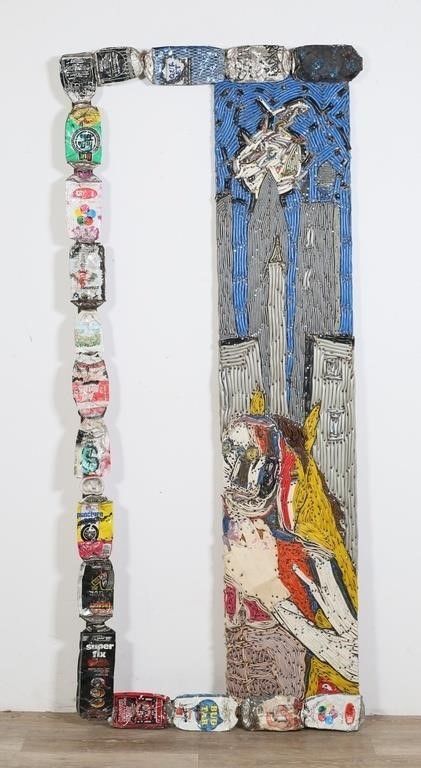 Leonard Rosenfeld | Leonard Rosenfeld Crushed Spray Can Sculpture (1989 ...