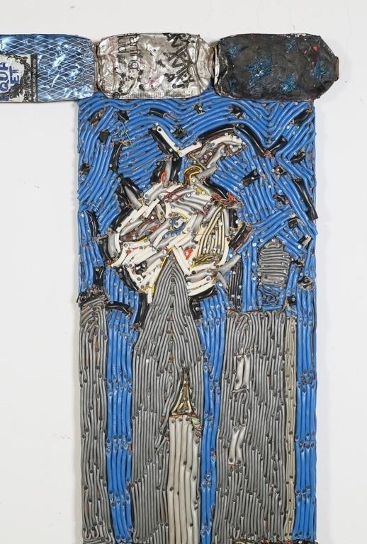 Leonard Rosenfeld | Leonard Rosenfeld Crushed Spray Can Sculpture (1989 ...