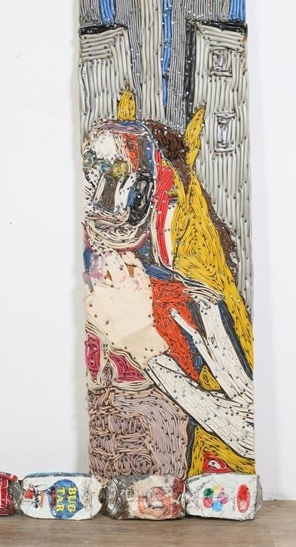Leonard Rosenfeld | Leonard Rosenfeld Crushed Spray Can Sculpture (1989 ...