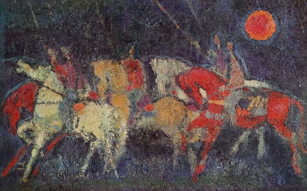 Nissan Engel | After Nissan Engel Print on Canvas Lancers | MutualArt