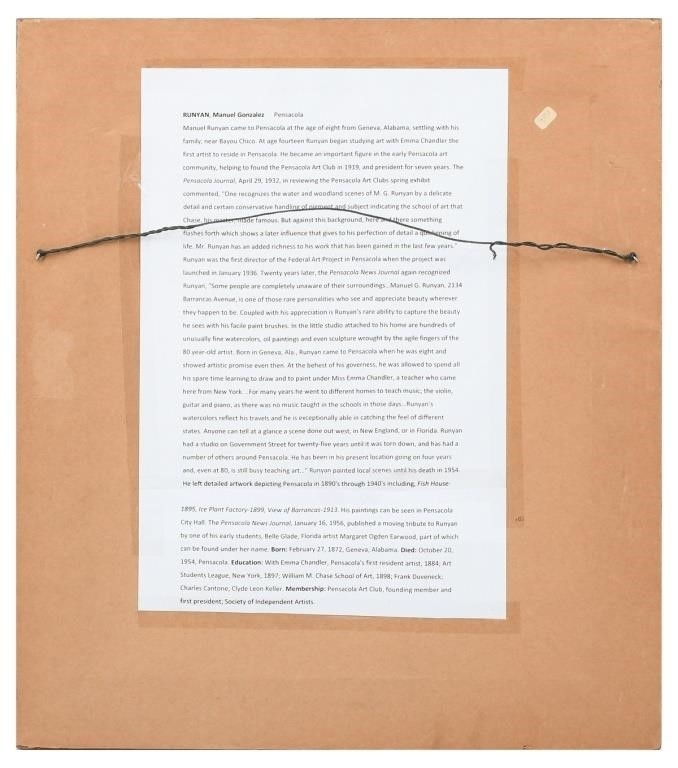 Artwork by Manuel Runyan, MANUEL GONZALEZ RUNYAN STILL LIFE WITH PIPE, Made of Watercolor