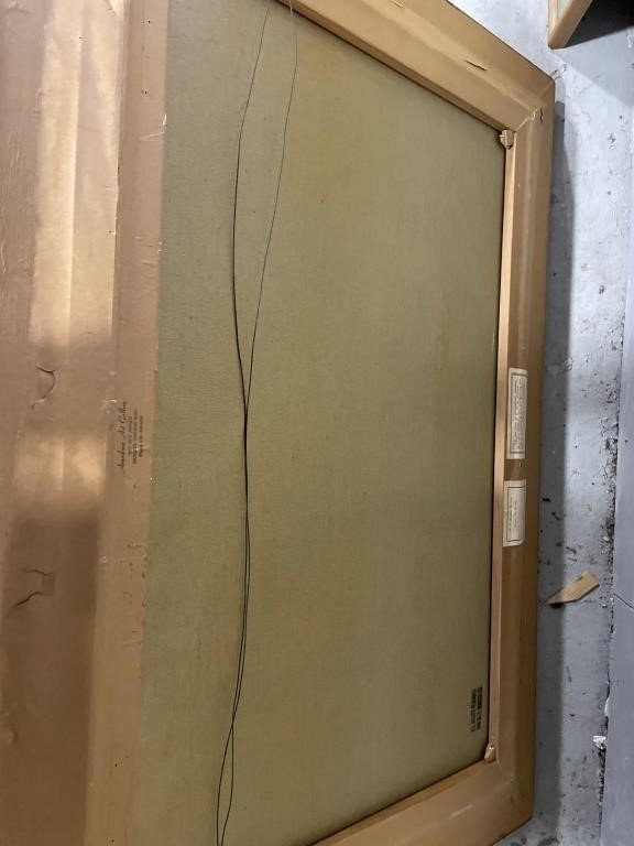 Artwork by Kort, JL) Winter Oil Painting on Canvas by Kort 44, Made of Oil Painting on Canvas