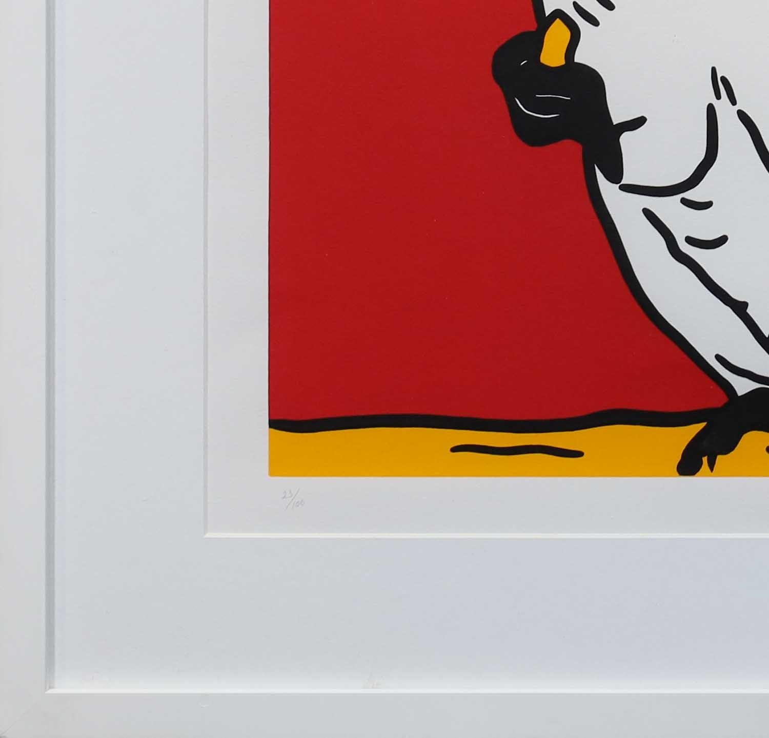 Artwork by Red Planet, RED PLANET, Made of silkscreen