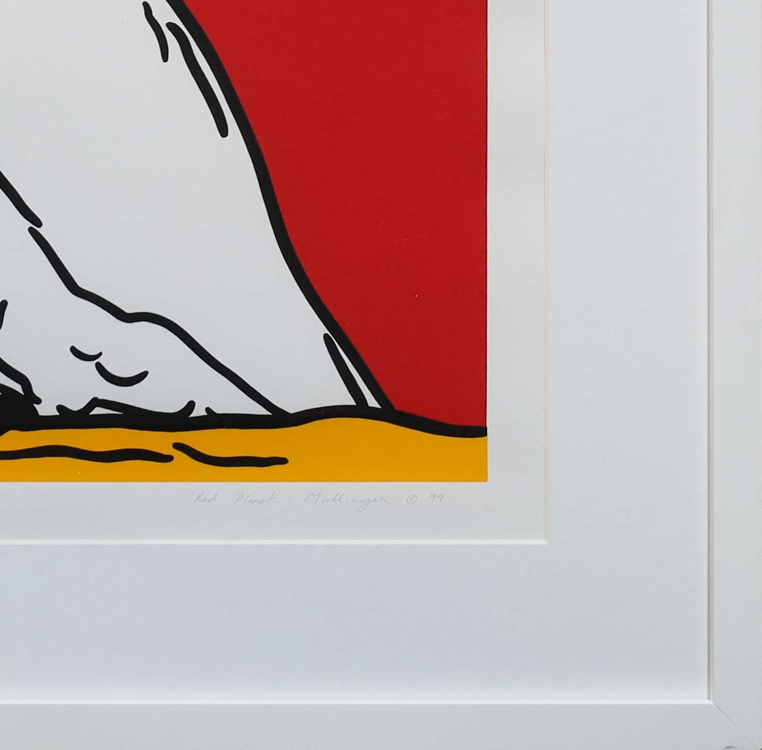 Artwork by Red Planet, RED PLANET, Made of silkscreen