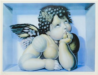 Octavio Ocampo ''Angel'' 1984 S/N Lithograph Gallery - Octavio Ocampo