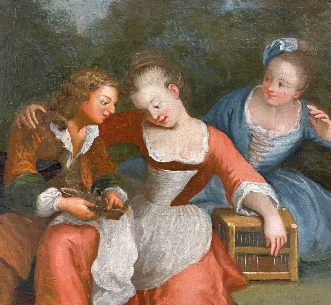 Artwork by Jean-Antoine Watteau, Follower of Jean-Antoine Watteau, Made of oil on canvas