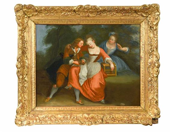 Follower of Jean-Antoine Watteau by Jean-Antoine Watteau