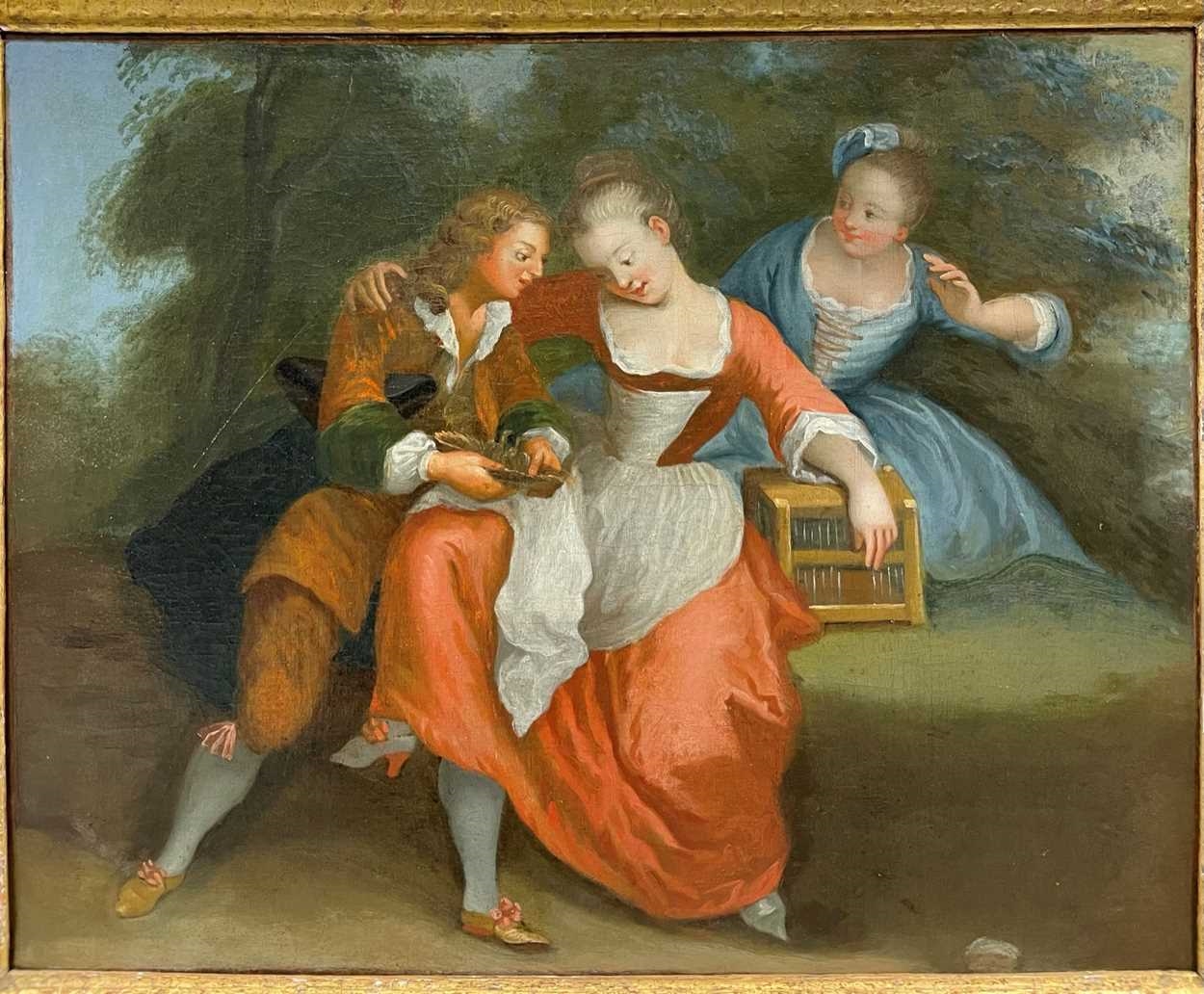 Artwork by Jean-Antoine Watteau, Follower of Jean-Antoine Watteau, Made of oil on canvas