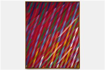 Piero Dorazio and Mary Obering present the exhibition 'The Upstairs' opens at Bortolami