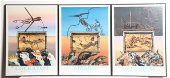 'Cockatoo', 'Lizard', and 'Marsupial - Garry Duncan