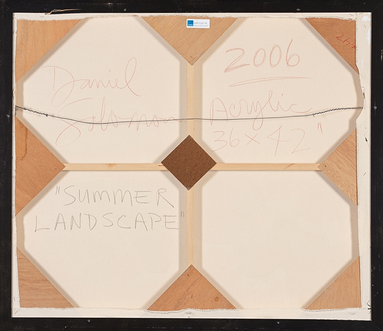 Artwork by Daniel Solomon, Summer Landscape, Made of acrylic on canvas