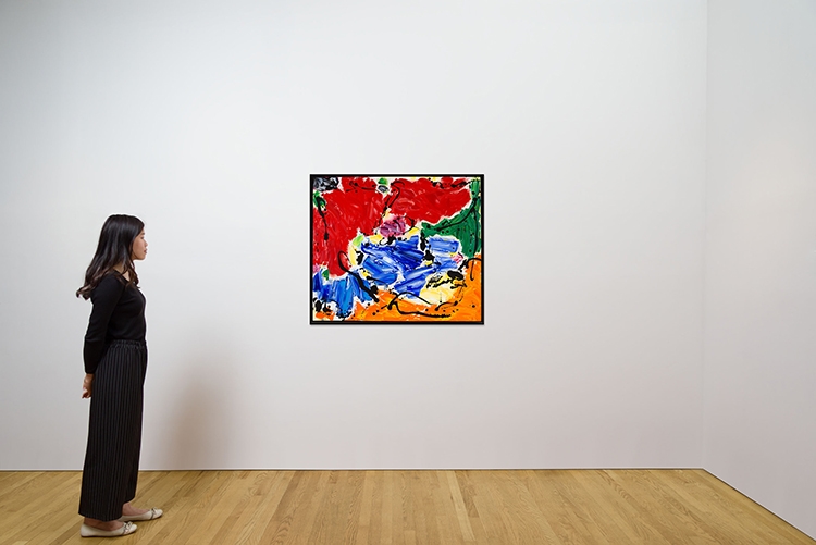 Artwork by Daniel Solomon, Summer Landscape, Made of acrylic on canvas