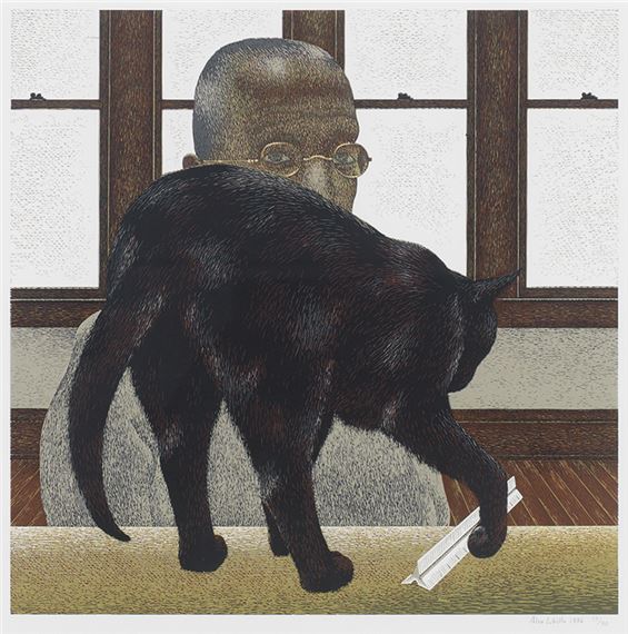 Alex Colville | BLACK CAT | MutualArt