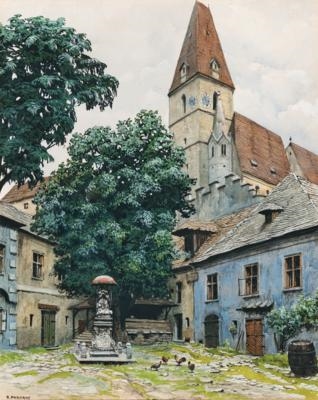 Hof in Weißenkirchen - Richard Pokorny