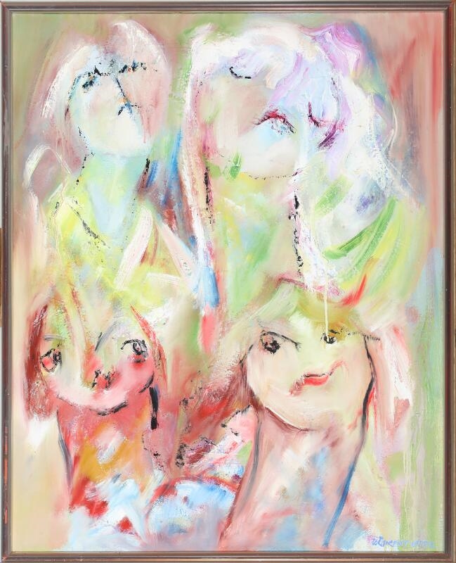 Artwork by Vincent Verde, Veninder, Made of Oil on canvas