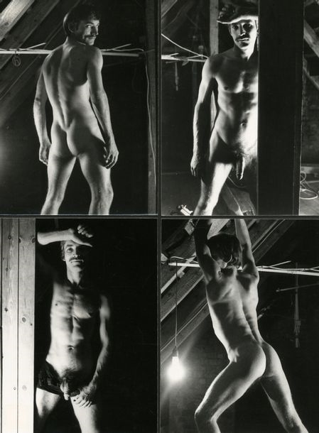 Male nudes, c. 1960. - Herbert Tobias