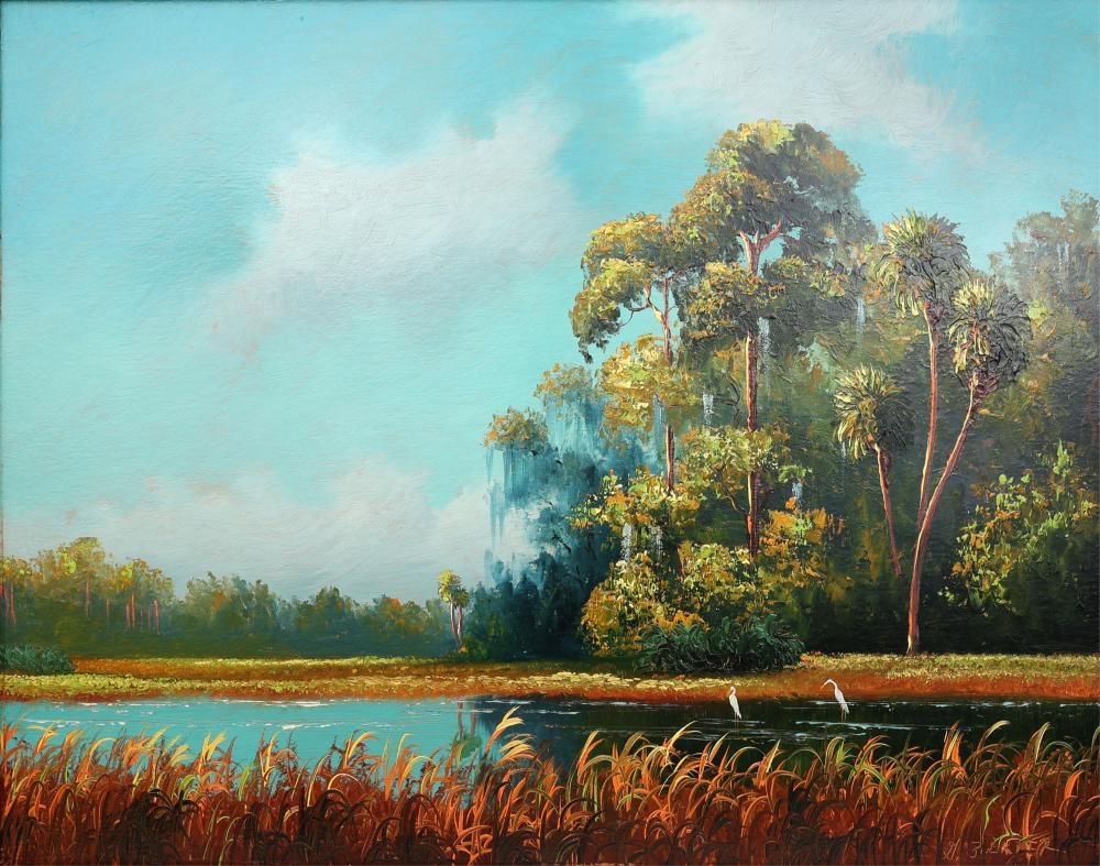 George Buckner | GEORGE BUCKNER FLORIDA HIGHWAYMEN BYGONE DAYS | MutualArt