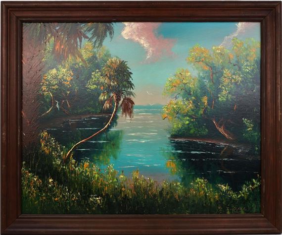 George Buckner | GEORGE BUCKNER FLORIDA HIGHWAYMEN PLACID RIVER | MutualArt