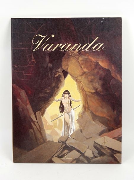 Artwork by Alberto Varanda, VARANDA Portfolio Esquisses et toiles published by Imbroglio numbered and signed, Made of toiles
