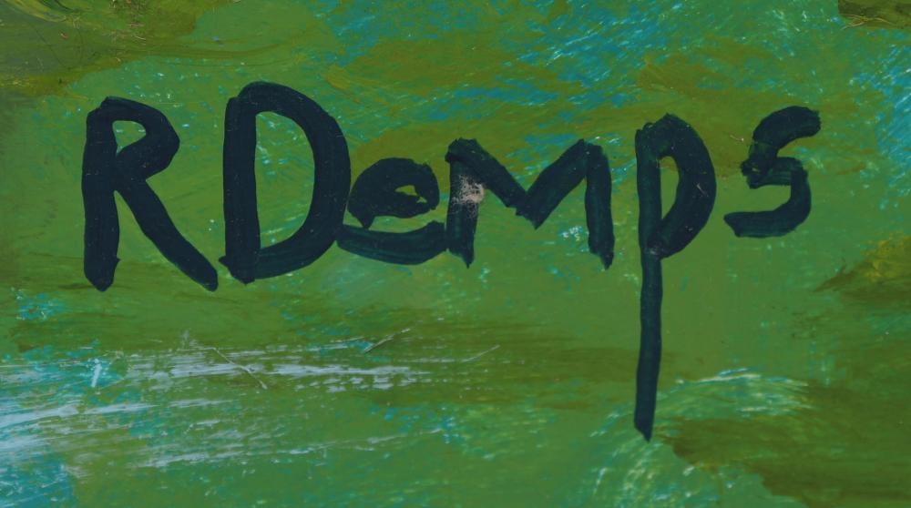Rodney Demps | RODNEY DEMPS FLORIDA HIGHWAYMEN WINDSWEPT PALMS | MutualArt