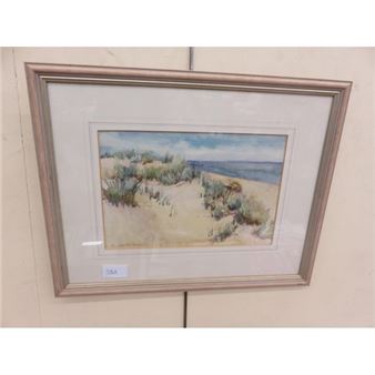 Beach Scene - Edith A. Pander