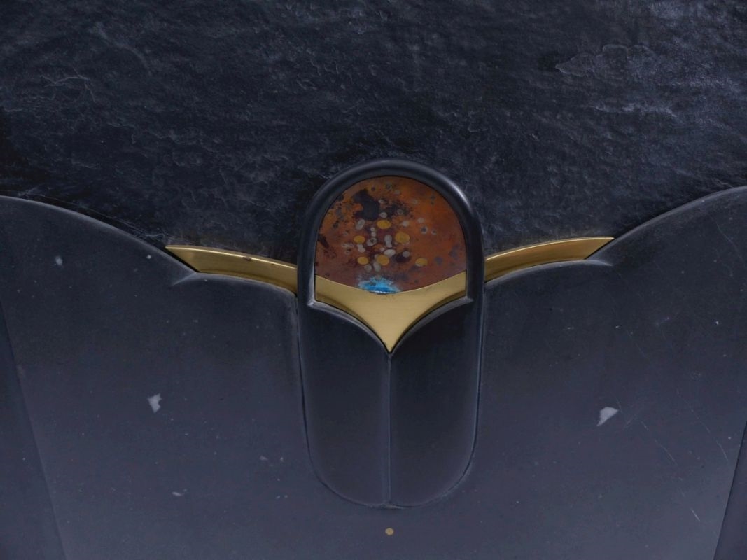 Artwork by Karl F Hofeditz, Hofeditz, Karl F., Modernes Schieferrelief, Made of slate relief