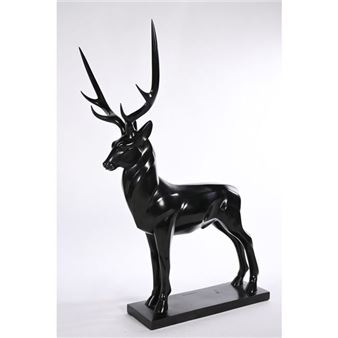 Large stag - Henri Wacquiez