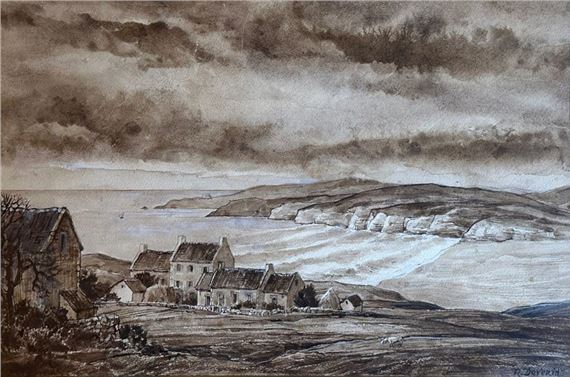 SET OF 5 FURNISHED ROOMS including : Roger... - Lot 226 - Eve - Roger Deverin