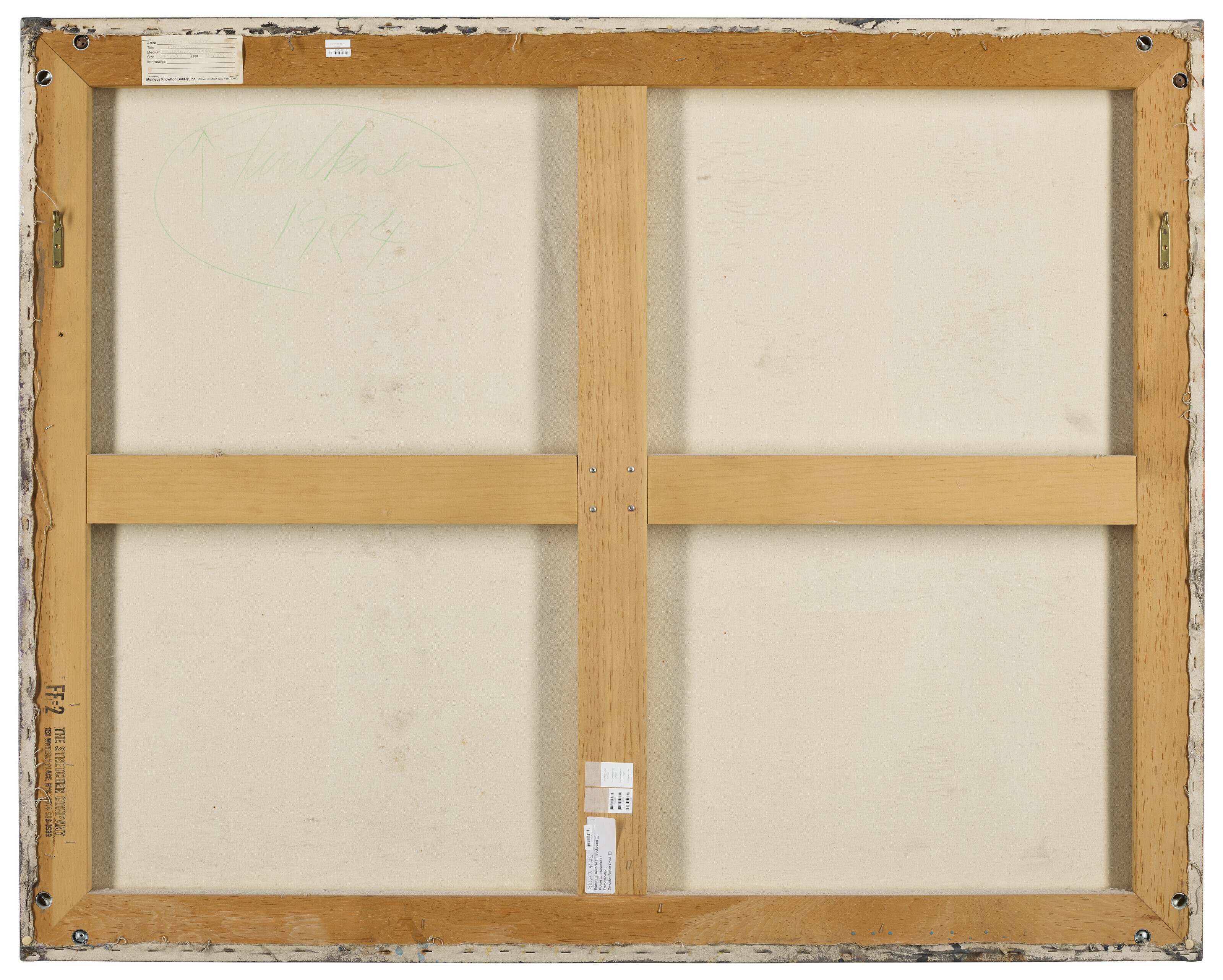 Artwork by Frank Faulkner, Rain Forest, Made of acrylic on canvas