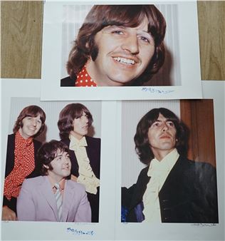 Three photographs of the Beatles by Bill Zygmant; Ringo Starr - Bill Zygmant