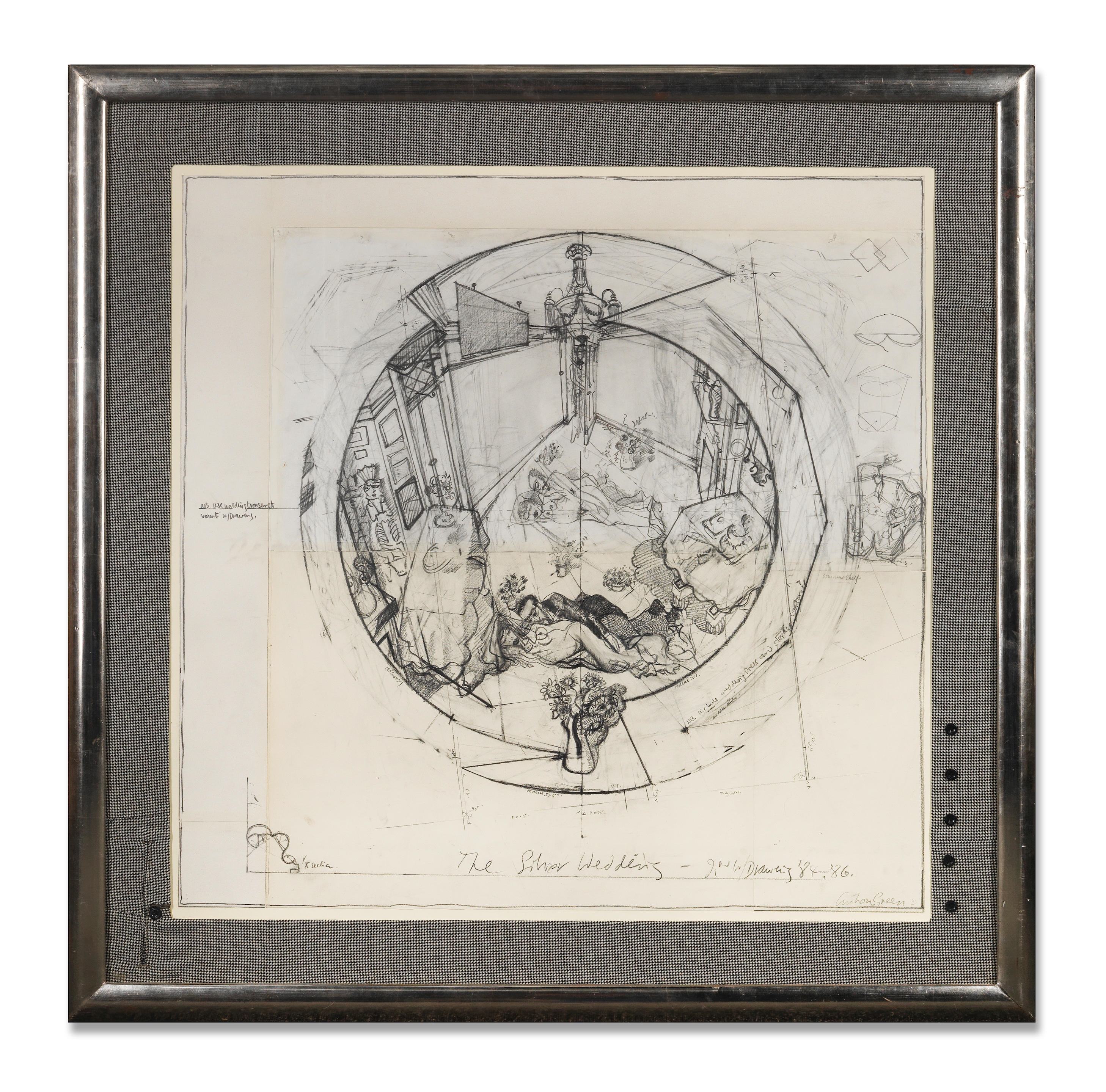Anthony Green | Final Working Drawing for Embassy Lodge (1990) | MutualArt