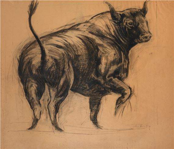 Bull by Nicola Hicks, 1987