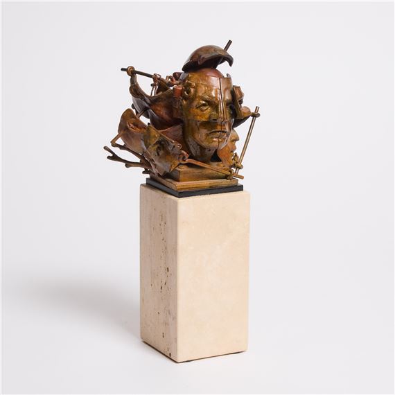 UNTITLED (MANY FACES), CA. 1995 by Theodore Gall, circa 1995