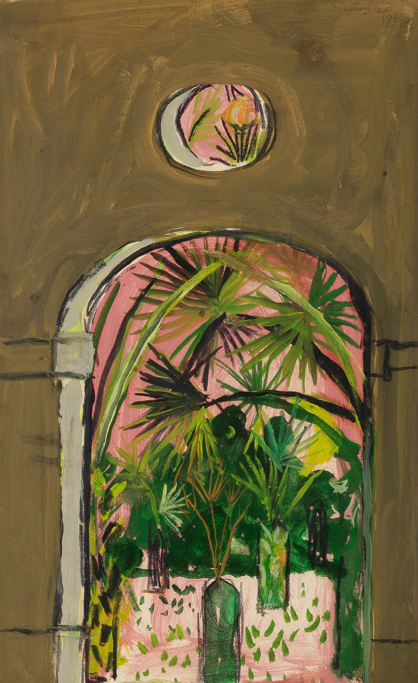 Graham Sutherland | Opening to a Palm Plantation (1963) | MutualArt