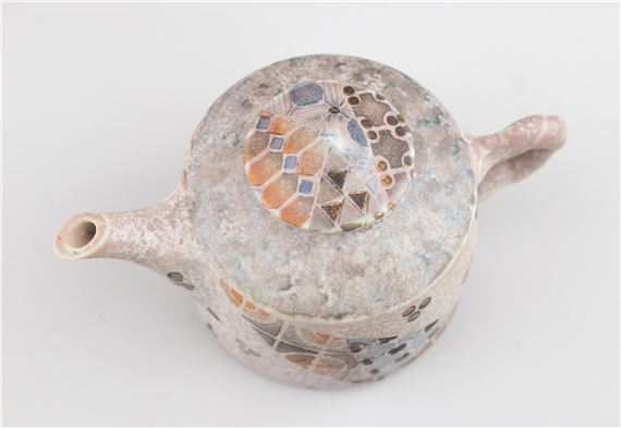 John Wheeldon | JOHN WHEELDON (born 1950); a porcelain miniature teapot ...