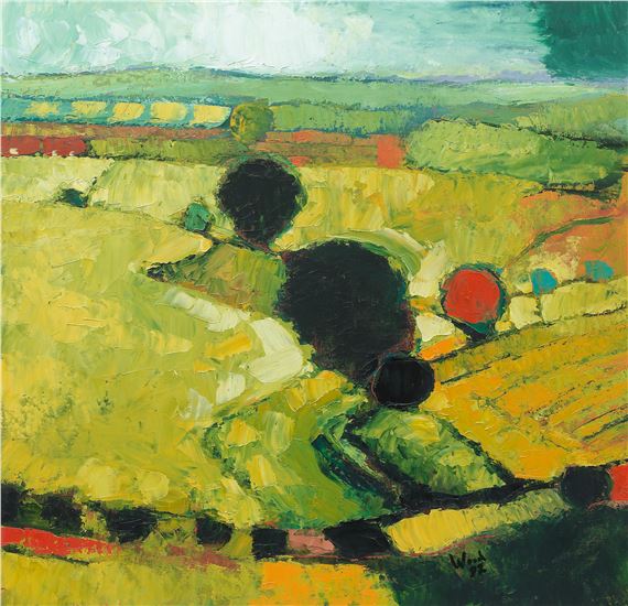Towards the Lammermuirs by Christopher Wood, 1992