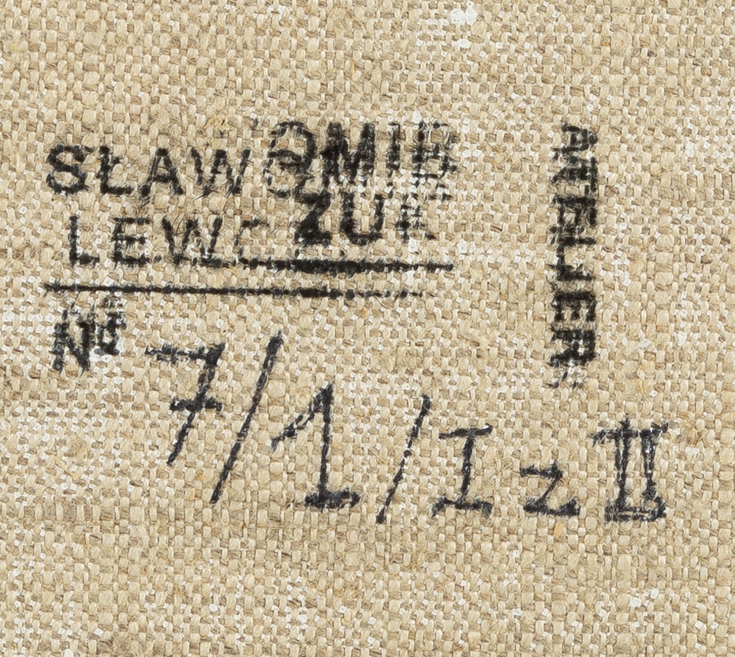 Artwork by Sławomir Lewczuk, Untitled - diptich, Made of oil/canvas