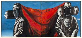 Untitled - diptich - Sławomir Lewczuk